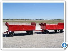 4 baggage carts